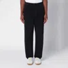 Department Five Department 5 Black Cotton Trousers In Black