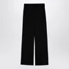 Department Five Misa Blue Navy Cotton Wide Trousers