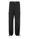 Department Five Cargo Trousers In Black