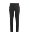 Department Five Department 5 Prince Cotton Chino Trousers In Black