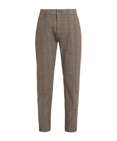 DEPARTMENT FIVE CHECKED TAILORED TROUSERS