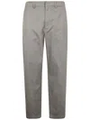 Department Five Department 5 Chino E-motion Straight Leg Clothing In Grey