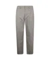 Department Five Department 5 Chino E-motion Straight Leg Clothing In Dove-grey