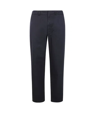 Department 5 Chino E-motion Straight Leg In Navy Blue
