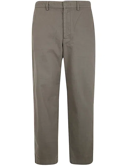 Department Five Department 5 Chino E-motion Wide Leg Trousers Clothing In Brown