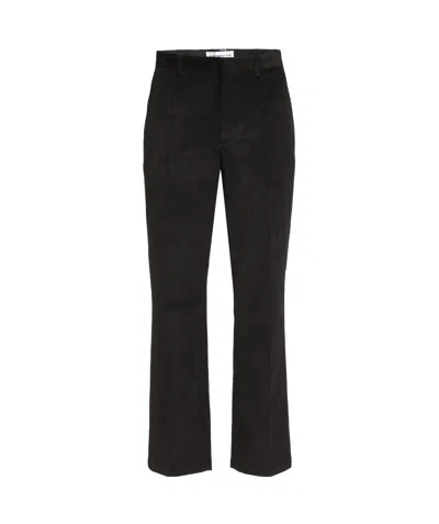 Department Five Corduroy Casual Pants In Black