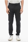 Department Five Cotton And Virgin Wool Mike Pants With Belt Loops