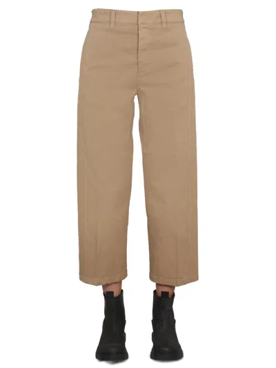 Department 5 Cotton Pants In Beige