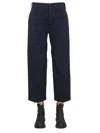 Department Five Department 5 Cotton Pants In Blue