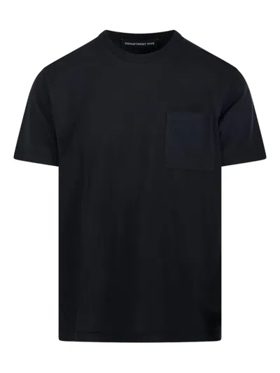 Department Five Cotton T-shirt In Black
