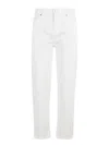 Department Five Cotton Trousers In Weiss