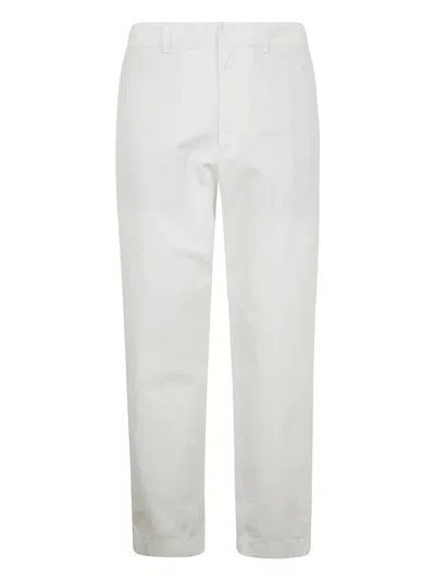 Department Five Chino E-motion Straight Leg In White