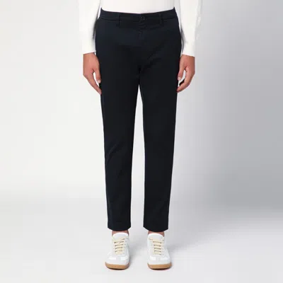 Department Five Dark Blue Cotton Trousers