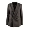 Department Five Department 5 Double-breasted Blazer In Gray