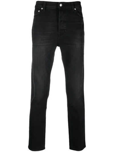 Department Five Super Slim Denim Jeans In Black