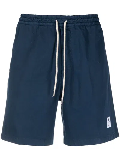 Department 5 Drawstring Shorts In Blue