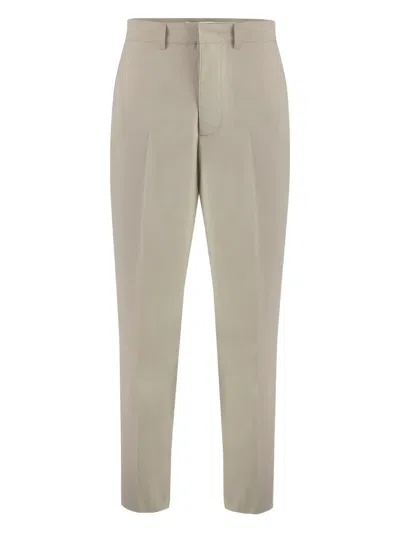 Department Five Department 5 E-motion Wool Blend Trousers In Neutral