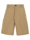 Department Five Department 5 'easy' Bermuda Shorts In Beige