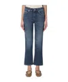 Department Five Department 5 Washed Blue Clar Bootcut Jeans In Blue