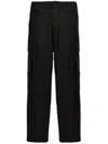 Department Five Department 5 Fleet Cool Wool Cargo Pants Navy Blue In Black