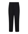 Department Five Linen-blend Trousers In Black