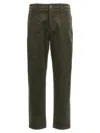 Department Five Department 5 'off' Pants In Green