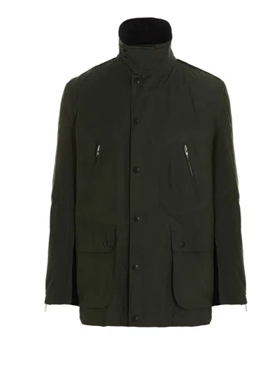 DEPARTMENT FIVE GREEN MIDDLE BARBOUR JACKET