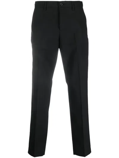 Department Five High-waist Tailored Trousers In Black