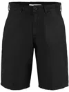 Department Five Department 5 Lond Cotton Blend Bermuda Shorts In Black