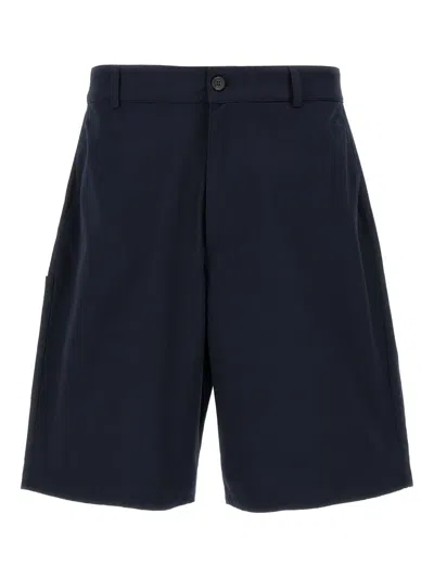 DEPARTMENT FIVE LOGO-PATCH SHORTS