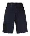 Department Five Logo-patch Shorts In Black