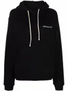 Department Five Logo-print Cotton Hoodie In Black