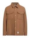 Department Five Department 5 Man Jacket Camel Size L Wool, Polyamide