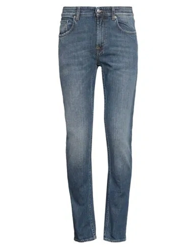 Department Five Department 5 Man Jeans Blue Size 31 Cotton, Elastane