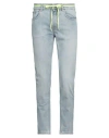 Department Five Department 5 Man Jeans Blue Size 34 Cotton, Elastane In Blue