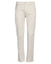 Department Five Department 5 Man Jeans Light Grey Size 31 Cotton, Elastane