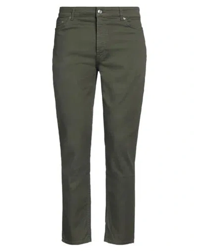 Department Five Department 5 Man Jeans Military Green Size 34 Cotton, Elastane