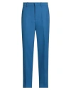 Department Five Department 5 Man Pants Azure Size 29 Polyester In Blue