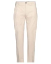 Department Five Department 5 Man Pants Beige Size 33 Cotton, Elastane In Beige