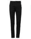 Department 5 Man Pants Black Size 29 Cotton, Elastane