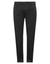 Department 5 Man Pants Black Size 33 Cotton, Rubber