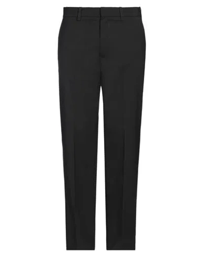 Department Five Department 5 Man Pants Black Size 33 Polyester, Virgin Wool, Elastane In Black