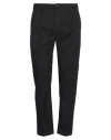 Department 5 Man Pants Black Size 34 Cotton, Elastane