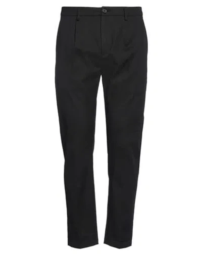 Department 5 Man Pants Black Size 34 Cotton, Elastane