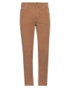 Department 5 Man Pants Camel Size 31 Cotton, Elastane In Beige