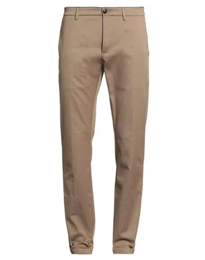 Department Five Department 5 Man Pants Camel Size 33 Cotton, Elastane In Sand