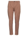 Department 5 Man Pants Camel Size 33 Polyester, Virgin Wool, Elastane In Beige