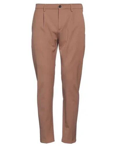 Department Five Department 5 Man Pants Camel Size 33 Polyester, Virgin Wool, Elastane In Beige