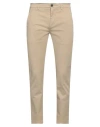 Department 5 Man Pants Camel Size 30 Cotton, Elastane In Beige