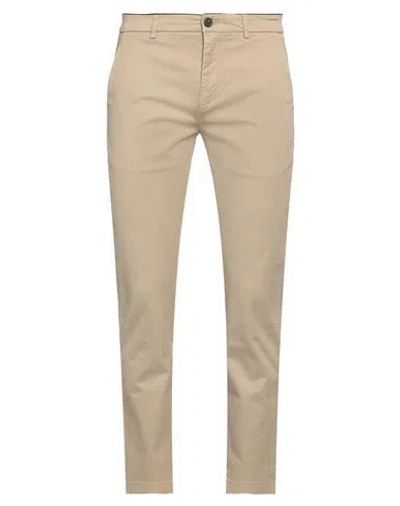 Department 5 Man Pants Camel Size 30 Cotton, Elastane In Beige